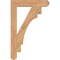 Ekena Millwork Merced Craftsman Smooth Bracket, Western Red Cedar, 3 1/2"W x 22"D x 34"H BKT04X22X34MRC04SWR - alternate 3